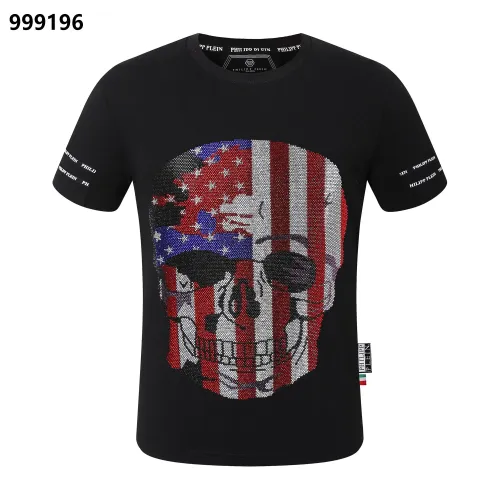 Wholesale Philipp Plein PP Oversize T-Shirts Short Sleeved For Men #1419474 $29.00 USD, Wholesale Quality Replica Philipp Plein PP T-Shirts