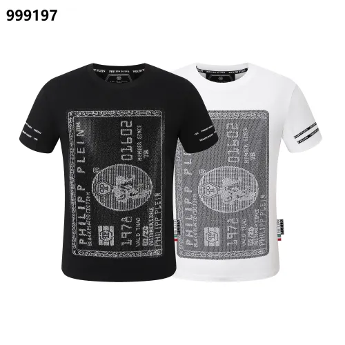 Replica Philipp Plein PP Oversize T-Shirts Short Sleeved For Men #1419475 $29.00 USD for Wholesale