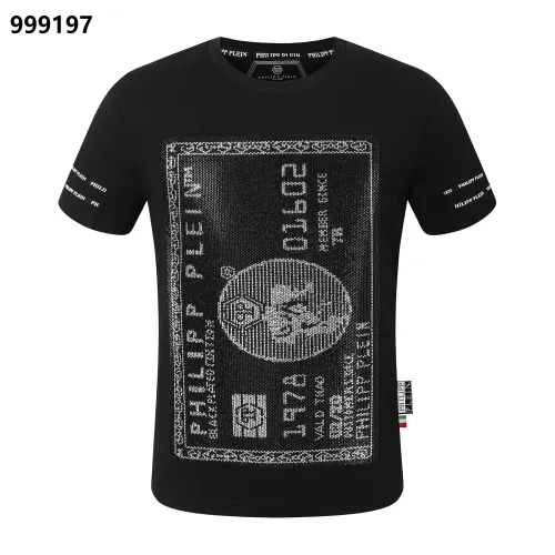 Wholesale Philipp Plein PP Oversize T-Shirts Short Sleeved For Men #1419476 $29.00 USD, Wholesale Quality Replica Philipp Plein PP T-Shirts