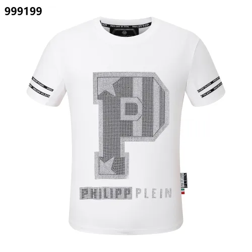 Wholesale Philipp Plein PP Oversize T-Shirts Short Sleeved For Men #1419479 $29.00 USD, Wholesale Quality Replica Philipp Plein PP T-Shirts