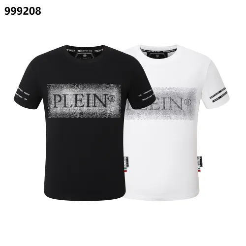 Replica Philipp Plein PP Oversize T-Shirts Short Sleeved For Men #1419489 $29.00 USD for Wholesale