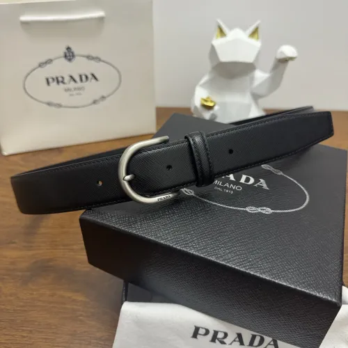 Wholesale Prada AAA Quality Belts In 3.5cm For Men #1419508 $60.00 USD, Wholesale Quality Replica Prada AAA Quality Belts