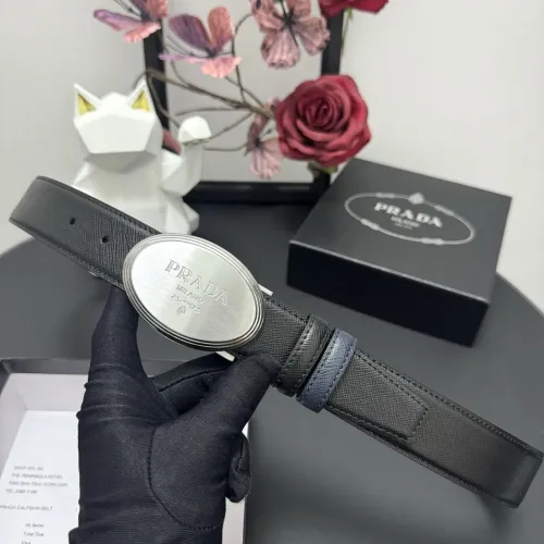 Replica Prada AAA Quality Belts In 3.5cm For Men #1419512 $60.00 USD for Wholesale