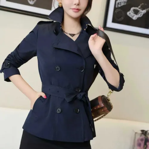 Wholesale Burberry Trench Coat Long Sleeved For Women #1419514 $160.00 USD, Wholesale Quality Replica Burberry Trench Coat