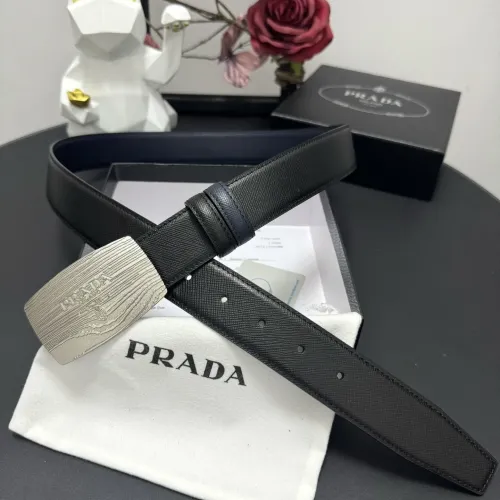 Wholesale Prada AAA Quality Belts In 3.5cm For Men #1419515 $60.00 USD, Wholesale Quality Replica Prada AAA Quality Belts