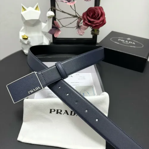 Wholesale Prada AAA Quality Belts In 3.5cm For Men #1419519 $60.00 USD, Wholesale Quality Replica Prada AAA Quality Belts