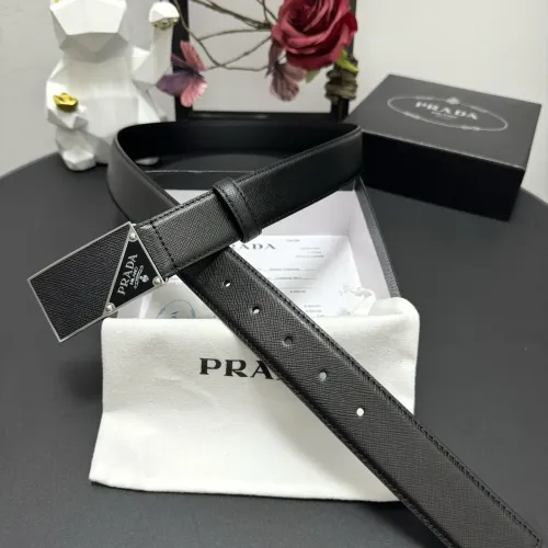 Wholesale Prada AAA Quality Belts In 3.5cm For Men #1419522 $60.00 USD, Wholesale Quality Replica Prada AAA Quality Belts