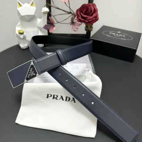 Wholesale Prada AAA Quality Belts In 3.5cm For Men #1419523 $60.00 USD, Wholesale Quality Replica Prada AAA Quality Belts