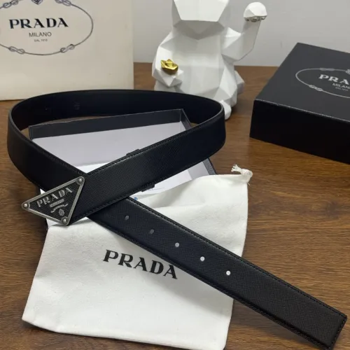 Wholesale Prada AAA Quality Belts In 3.5cm For Men #1419525 $60.00 USD, Wholesale Quality Replica Prada AAA Quality Belts
