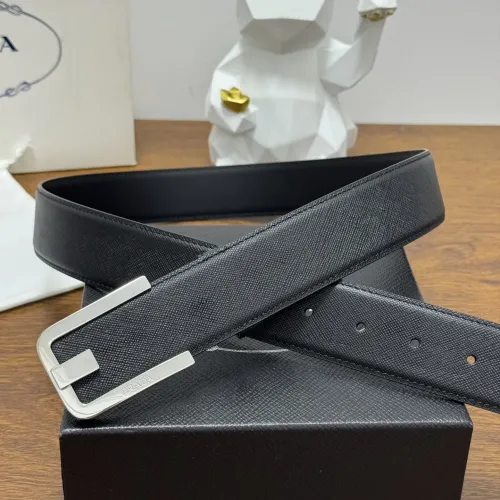 Wholesale Prada AAA Quality Belts In 3.5cm For Men #1419528 $60.00 USD, Wholesale Quality Replica Prada AAA Quality Belts