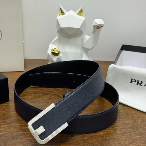 Wholesale Prada AAA Quality Belts In 3.5cm For Men #1419530 $60.00 USD, Wholesale Quality Replica Prada AAA Quality Belts