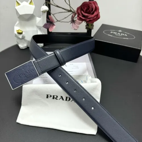 Wholesale Prada AAA Quality Belts In 3.5cm For Men #1419536 $60.00 USD, Wholesale Quality Replica Prada AAA Quality Belts