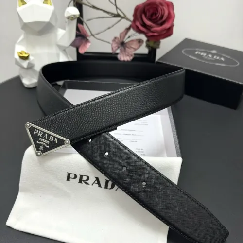 Wholesale Prada AAA Quality Belts In 3.5cm For Men #1419540 $60.00 USD, Wholesale Quality Replica Prada AAA Quality Belts