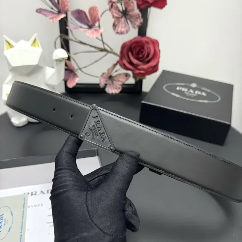 Replica Prada AAA Quality Belts In 3.5cm For Men #1419545 $60.00 USD for Wholesale