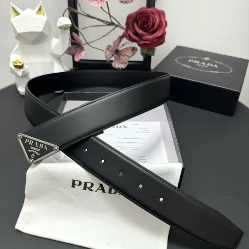 Wholesale Prada AAA Quality Belts In 3.5cm For Men #1419546 $60.00 USD, Wholesale Quality Replica Prada AAA Quality Belts
