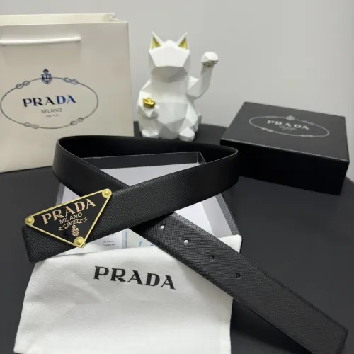 Wholesale Prada AAA Quality Belts In 3.5cm For Men #1419547 $60.00 USD, Wholesale Quality Replica Prada AAA Quality Belts