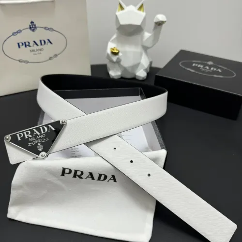 Wholesale Prada AAA Quality Belts In 3.5cm For Men #1419550 $60.00 USD, Wholesale Quality Replica Prada AAA Quality Belts