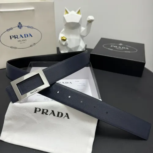 Wholesale Prada AAA Quality Belts In 3.5cm For Men #1419554 $60.00 USD, Wholesale Quality Replica Prada AAA Quality Belts