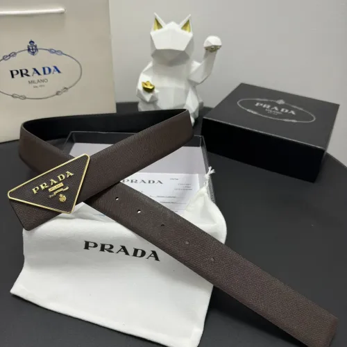 Wholesale Prada AAA Quality Belts In 3.5cm For Men #1419560 $60.00 USD, Wholesale Quality Replica Prada AAA Quality Belts