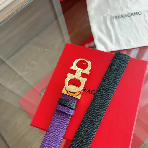 Replica Salvatore Ferragamo AAA Quality Belts In 2.5cm For Women #1419579 $48.00 USD for Wholesale
