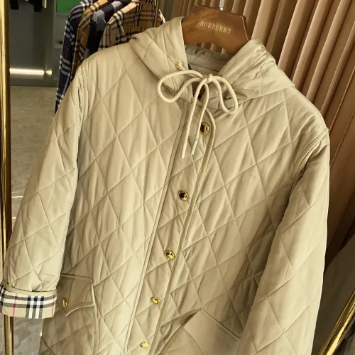 Replica Burberry Coats Long Sleeved For Women #1419597 $160.00 USD for Wholesale