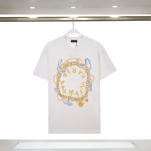 Wholesale Balmain T-Shirts Short Sleeved For Unisex #1419606 $29.00 USD, Wholesale Quality Replica Balmain T-Shirts