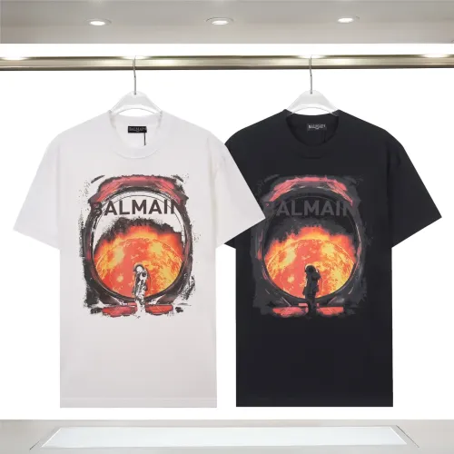 Replica Balmain T-Shirts Short Sleeved For Unisex #1419621 $29.00 USD for Wholesale