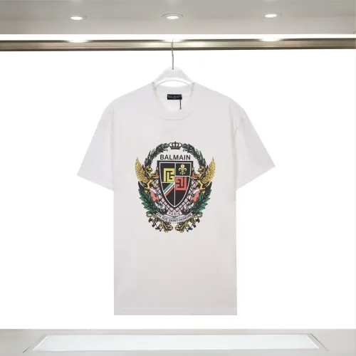 Wholesale Balmain T-Shirts Short Sleeved For Unisex #1419622 $29.00 USD, Wholesale Quality Replica Balmain T-Shirts