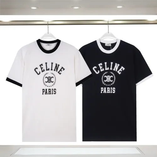 Replica Celine T-Shirts Short Sleeved For Unisex #1419634 $29.00 USD for Wholesale