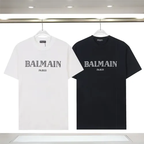 Replica Balmain T-Shirts Short Sleeved For Unisex #1419636 $29.00 USD for Wholesale