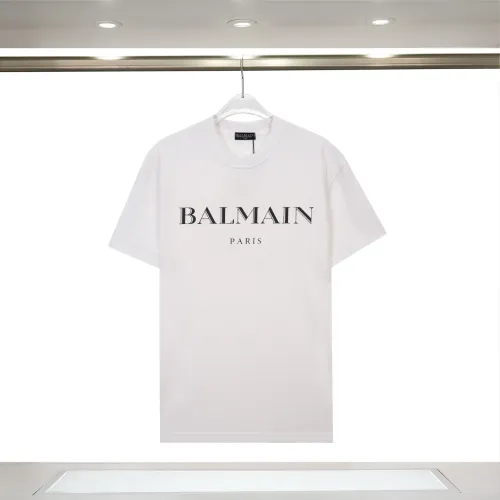 Wholesale Balmain T-Shirts Short Sleeved For Unisex #1419638 $29.00 USD, Wholesale Quality Replica Balmain T-Shirts