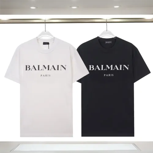 Replica Balmain T-Shirts Short Sleeved For Unisex #1419639 $29.00 USD for Wholesale