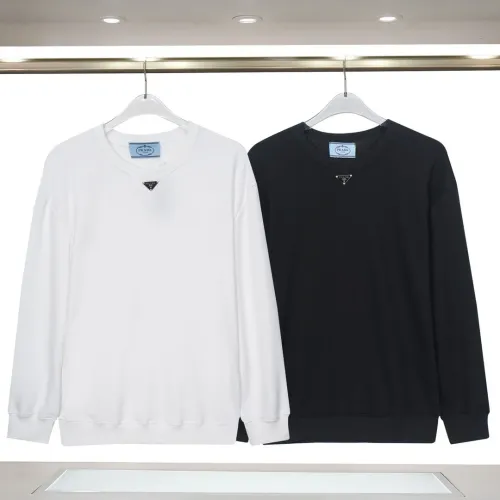 Replica Prada Hoodies Long Sleeved For Men #1419645 $34.00 USD for Wholesale