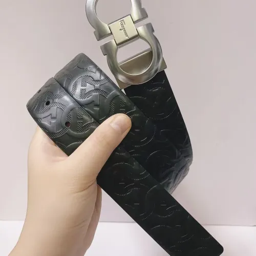 Replica Salvatore Ferragamo AAA Quality Belts In 3.5cm For Men #1419701 $52.00 USD for Wholesale