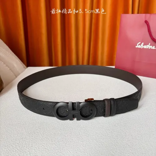 Replica Salvatore Ferragamo AAA Quality Belts In 3.5cm For Men #1419719 $52.00 USD for Wholesale