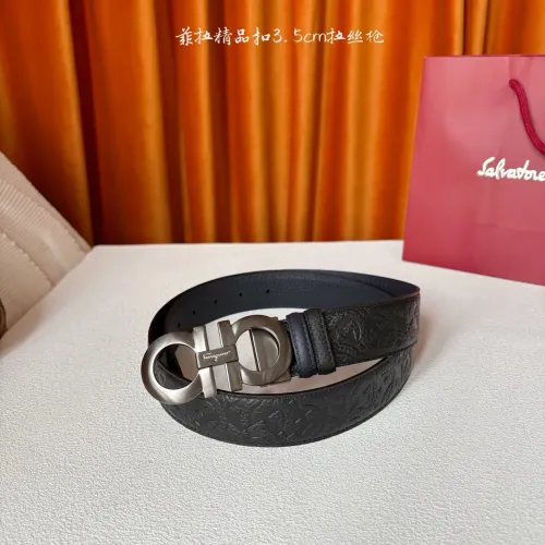 Wholesale Salvatore Ferragamo AAA Quality Belts In 3.5cm For Men #1419720 $52.00 USD, Wholesale Quality Replica Salvatore Ferragamo AAA Quality Belts