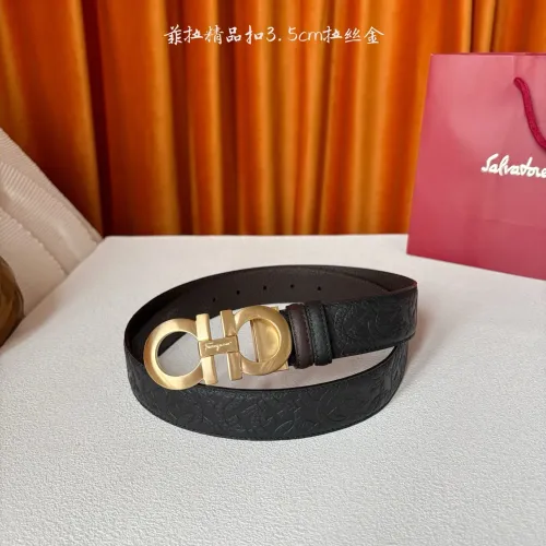 Wholesale Salvatore Ferragamo AAA Quality Belts In 3.5cm For Men #1419721 $52.00 USD, Wholesale Quality Replica Salvatore Ferragamo AAA Quality Belts
