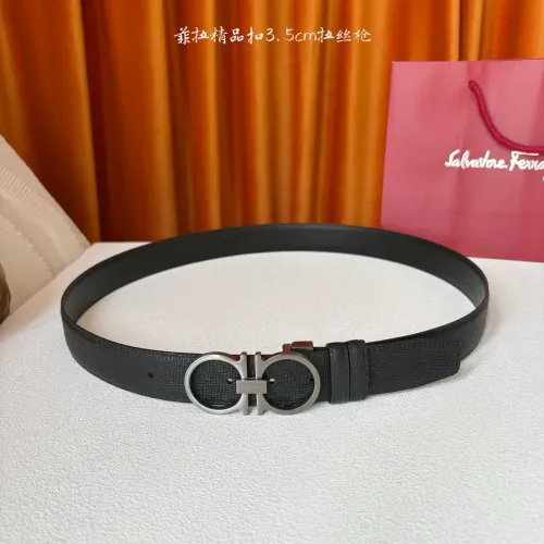 Replica Salvatore Ferragamo AAA Quality Belts In 3.5cm For Men #1419723 $52.00 USD for Wholesale