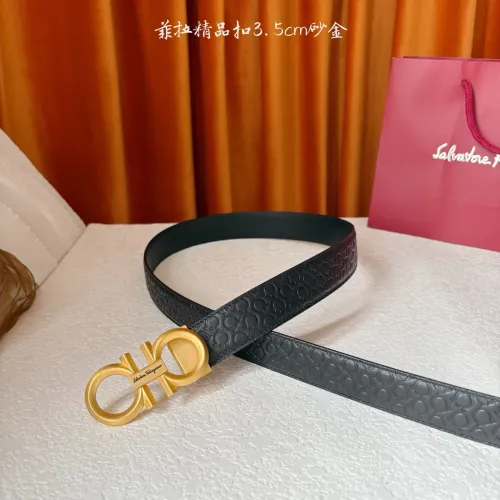 Wholesale Salvatore Ferragamo AAA Quality Belts In 3.5cm For Men #1419727 $52.00 USD, Wholesale Quality Replica Salvatore Ferragamo AAA Quality Belts