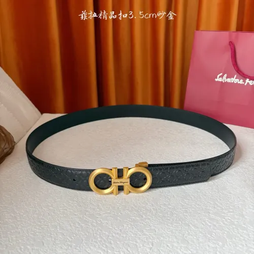 Replica Salvatore Ferragamo AAA Quality Belts In 3.5cm For Men #1419727 $52.00 USD for Wholesale