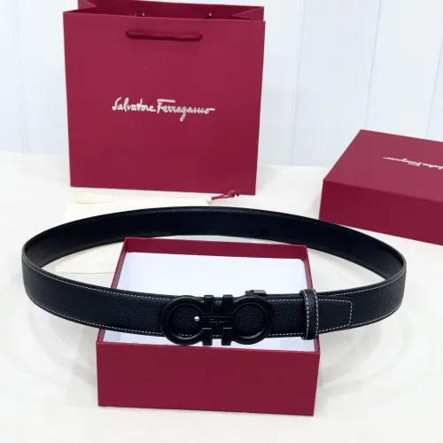Replica Salvatore Ferragamo AAA Quality Belts In 3.5cm For Men #1419729 $52.00 USD for Wholesale