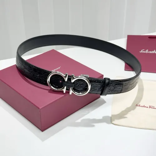 Replica Salvatore Ferragamo AAA Quality Belts In 3.5cm For Men #1419735 $52.00 USD for Wholesale