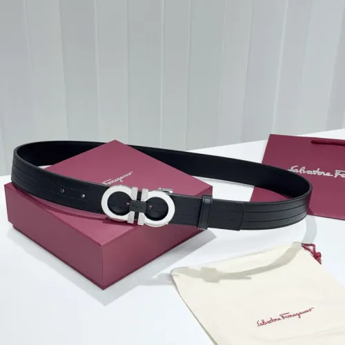 Replica Salvatore Ferragamo AAA Quality Belts In 3.5cm For Men #1419736 $52.00 USD for Wholesale
