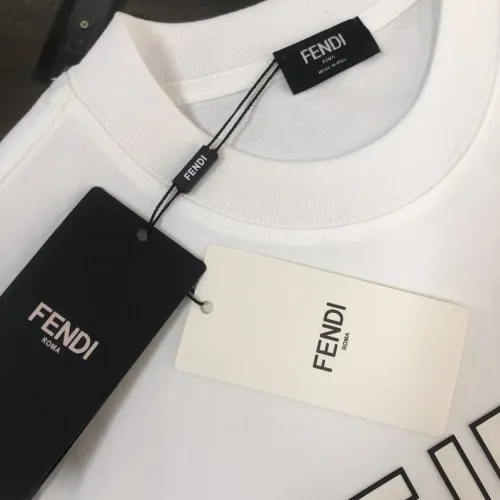Replica Fendi T-Shirts Short Sleeved For Unisex #1419770 $36.00 USD for Wholesale
