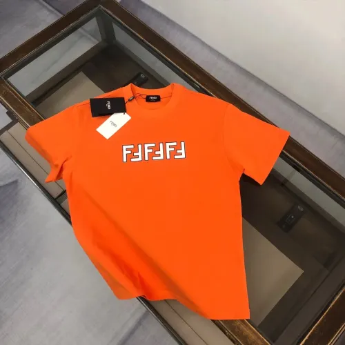 Wholesale Fendi T-Shirts Short Sleeved For Unisex #1419771 $36.00 USD, Wholesale Quality Replica Fendi T-Shirts