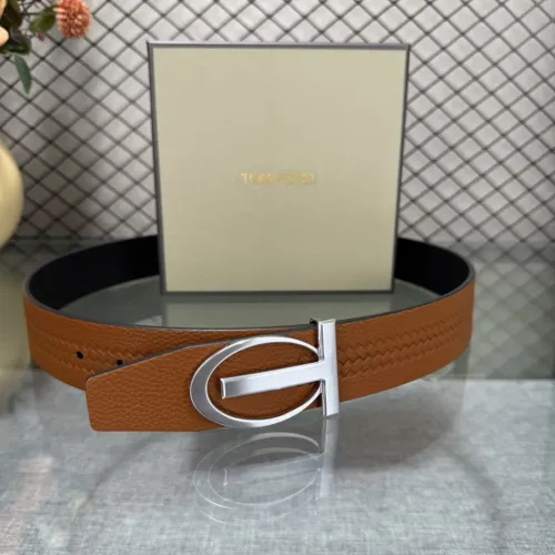 Replica Tom Ford AAA Quality Belts In 4.0cm For Men #1419862 $68.00 USD for Wholesale