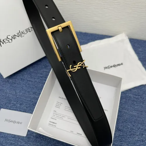 Wholesale Yves Saint Laurent AAA Quality Belts In 3.0cm For Women #1419885 $45.00 USD, Wholesale Quality Replica Yves Saint Laurent AAA Quality Belts