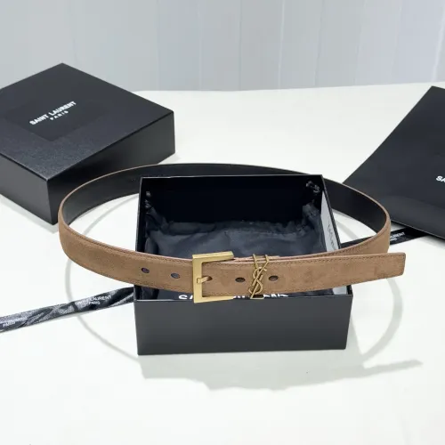 Replica Yves Saint Laurent AAA Quality Belts In 3.0cm For Women #1419896 $45.00 USD for Wholesale