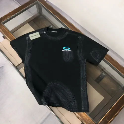 Wholesale Balenciaga T-Shirts Short Sleeved For Unisex #1419950 $40.00 USD, Wholesale Quality Replica Balenciaga T-Shirts