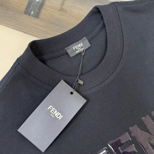 Replica Fendi T-Shirts Short Sleeved For Unisex #1419958 $29.00 USD for Wholesale